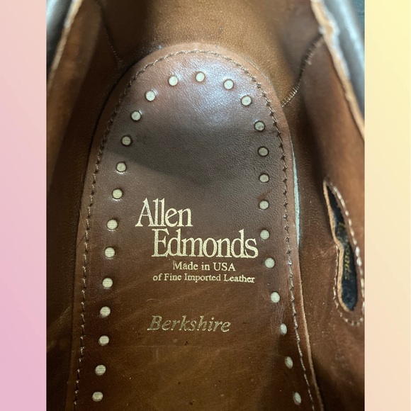 Allen Edmonds Berkshire brown leather oxfords 8.5 main image 4